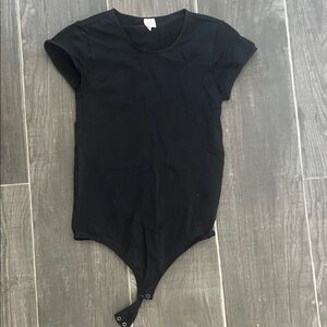 Sofia by Sofia Vergara Black Bodysuit Top